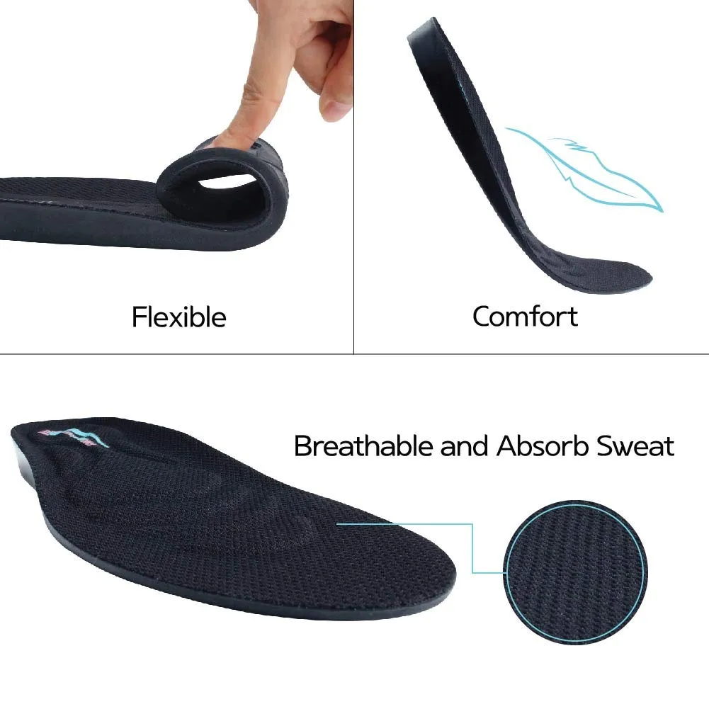 1 Inch Height Increase Insole – Shoe Lift Inserts (US Men's Size 7-11) 1" UP (US Men's 7-11)