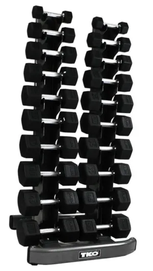 10 Set Vertical Dumbbell Rack