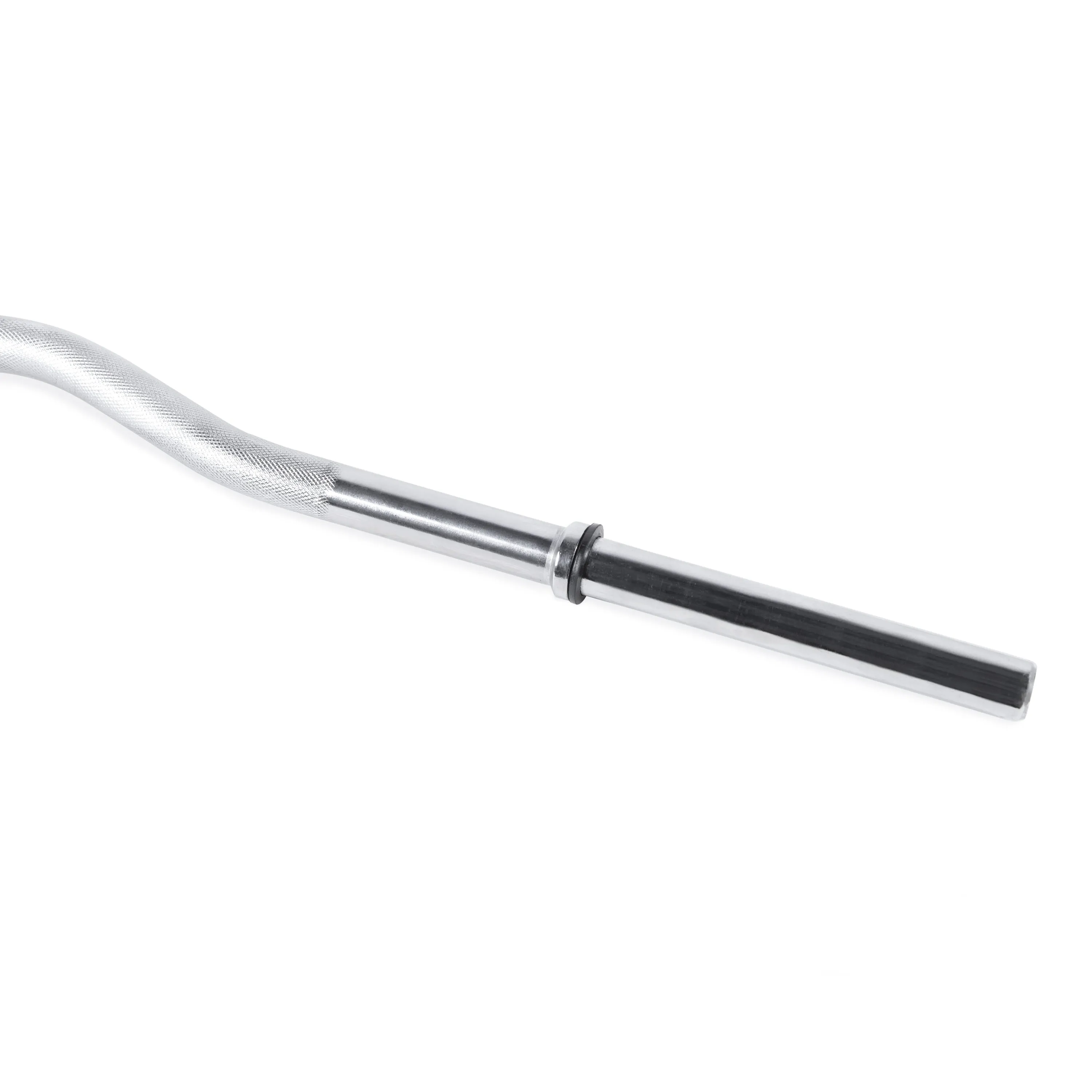 11 lb Standard E-Z Curl Weight Bar Fit 1 Hole Plate Home Gym Exercise Chrome