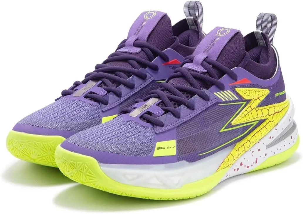 361 BIG3 5.0 PRO PE Basketball Shoes for Men high top Breathable Outdoor Sneakers Cushion,BIG3 5.0 PRO Practice Sports Shoes for Teens and Adults,Nikola Joki Zapatillas de baloncesto Hombre