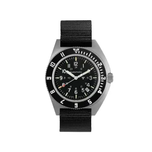 41MM STEEL NAVIGATOR W/ DATE (SSNAV-D) ON BALLISTIC NYLON