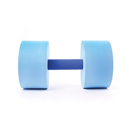 66fit Aqua Floatation Dumbbells x 2pcs - Aqua Foam Aerobic Water Pool Barbells