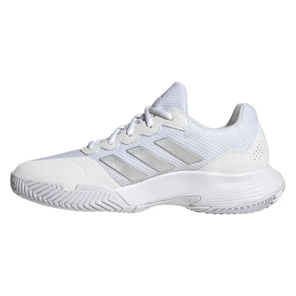 adidas GameCourt 2 Women's Tennis Shoe (White)