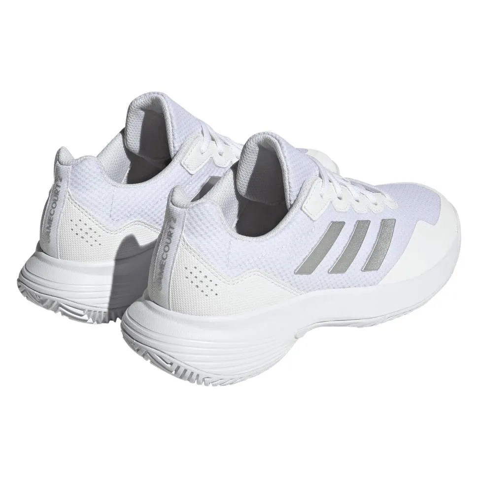 adidas GameCourt 2 Women's Tennis Shoe (White)