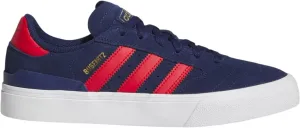 adidas Men's Busenitz Vulc II Skate Shoes - Dark Blue/BetterScarlett/Gold Metallic, Size: 14.0