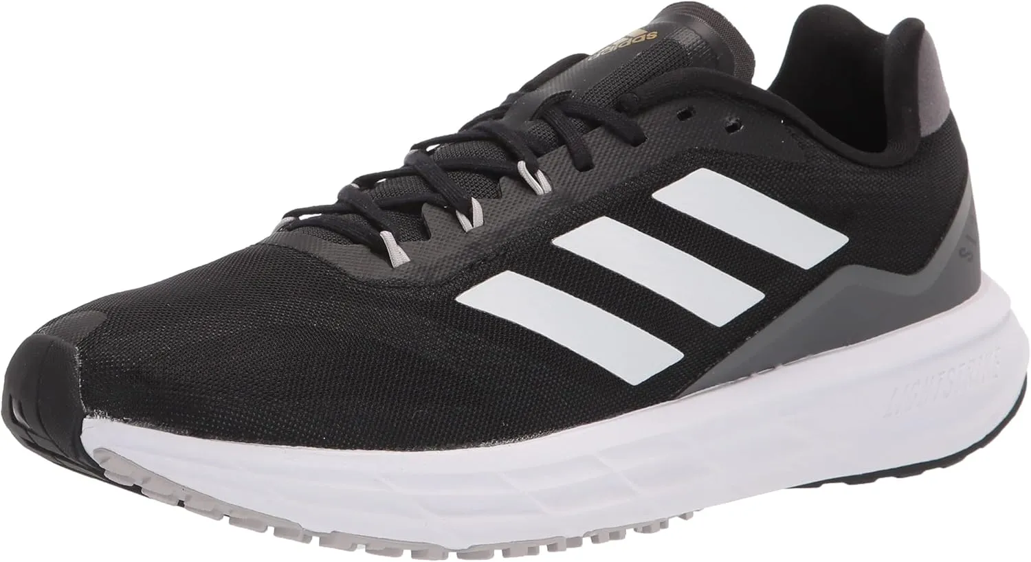 adidas Men's SL20-2 Running Shoes Core Black/White/Grey Five 12