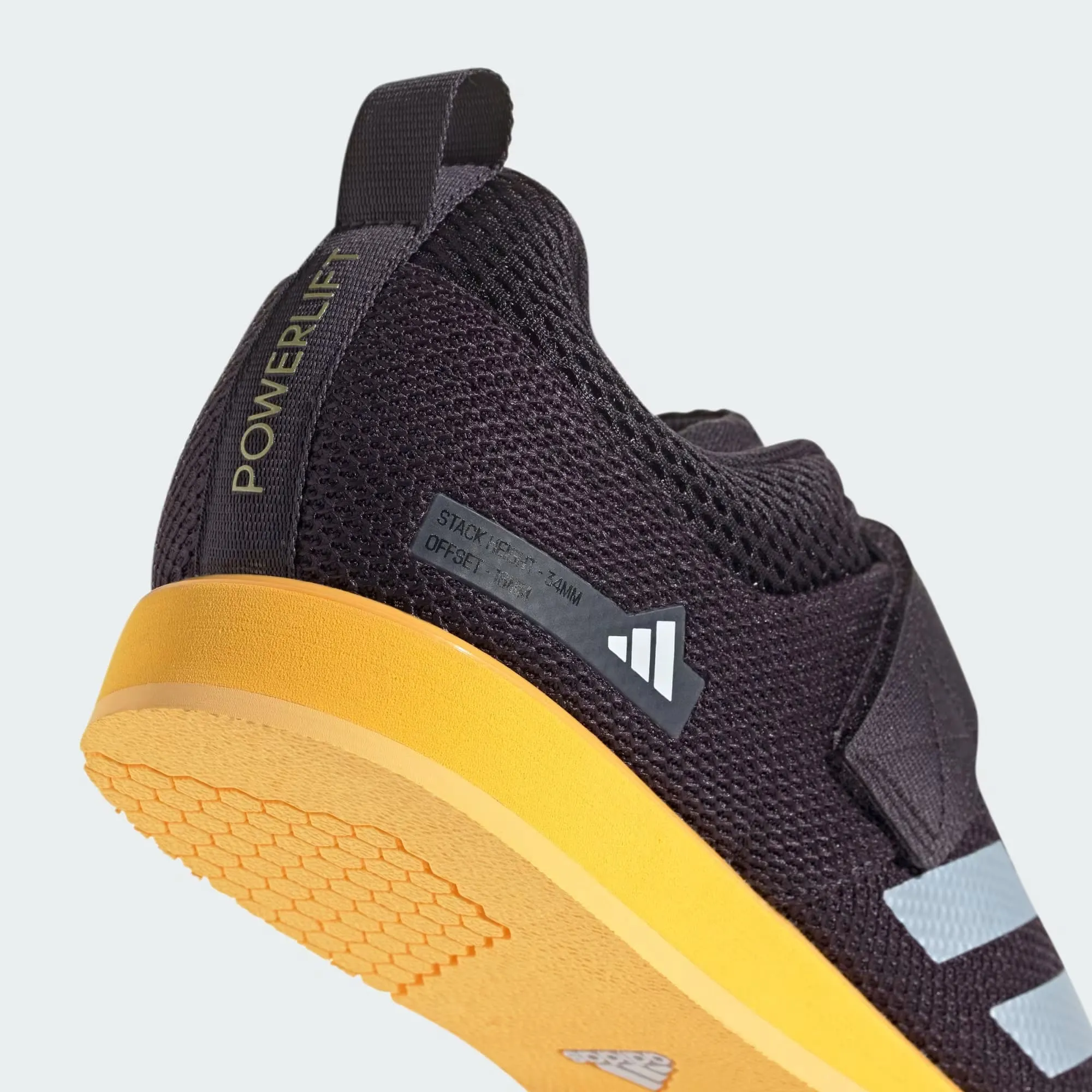 Adidas Powerlift 5 Weightlifting Shoes - Aurora Black / Zero Metalic / Spark