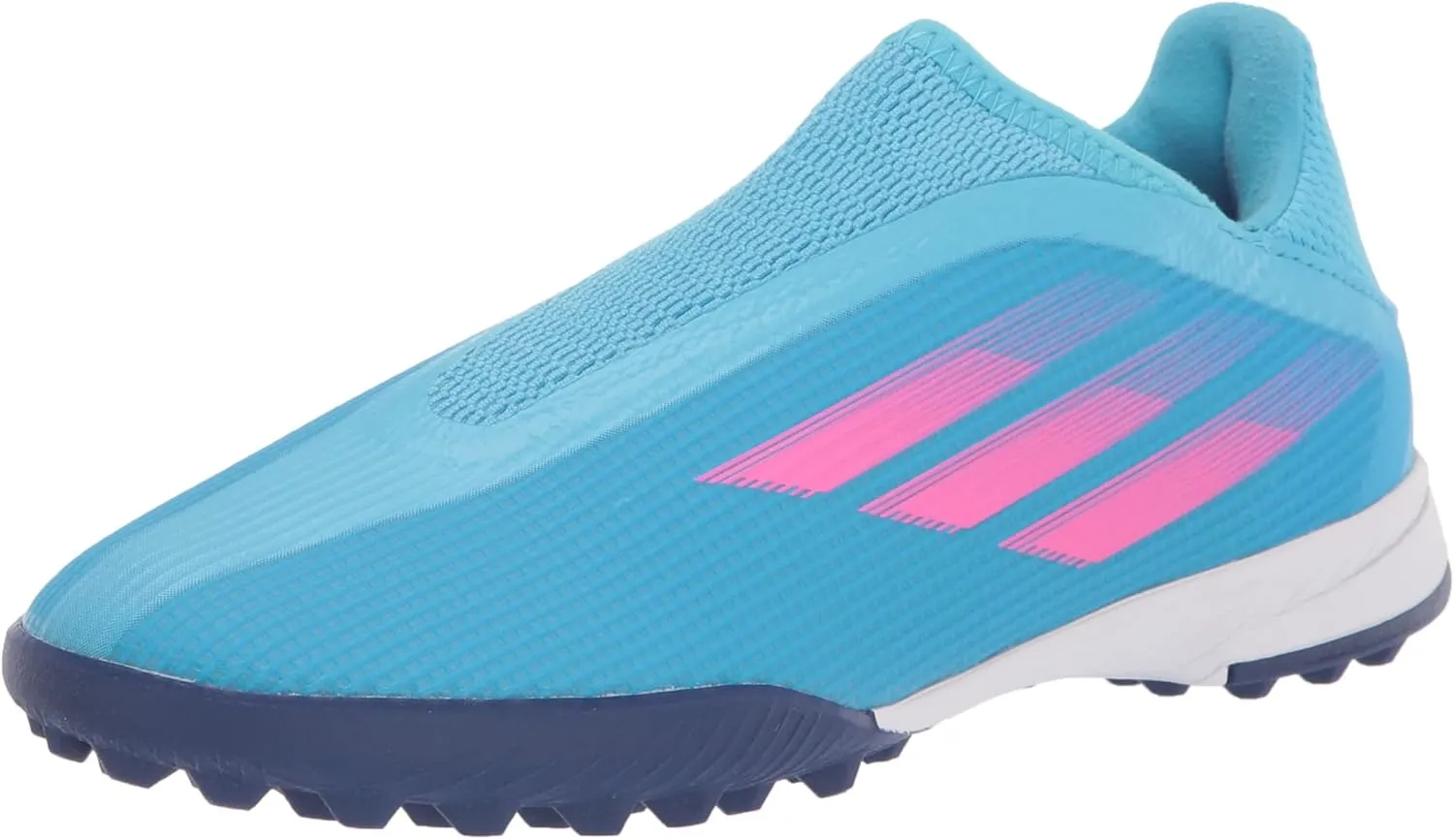 adidas Unisex-Child Speedflow.3 Laceless Turf Soccer Shoes