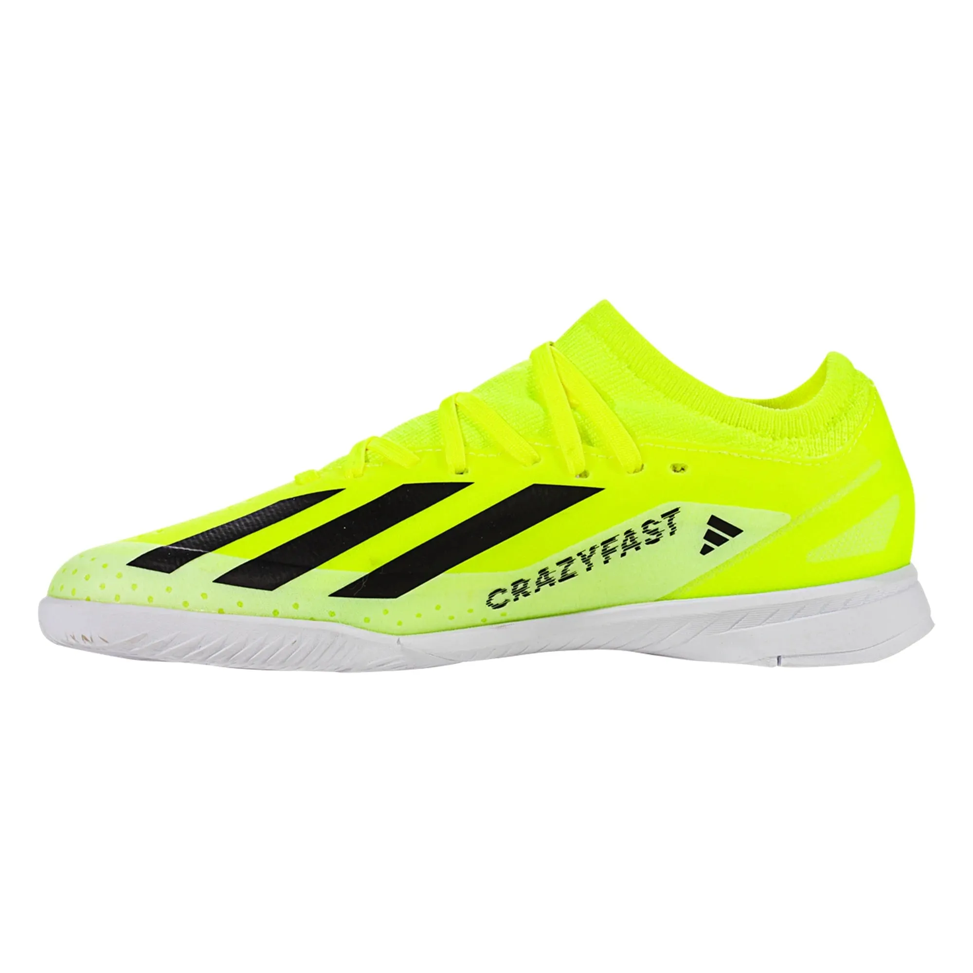 adidas X CrazyFast League IN Indoor Soccer Shoe - Solar Yellow/Core Black/White
