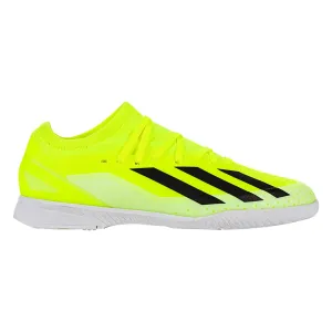 adidas X CrazyFast League IN Indoor Soccer Shoe - Solar Yellow/Core Black/White