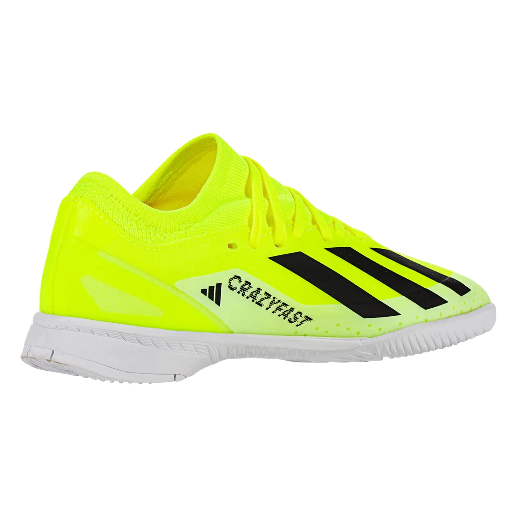 adidas X CrazyFast League IN Indoor Soccer Shoe - Solar Yellow/Core Black/White