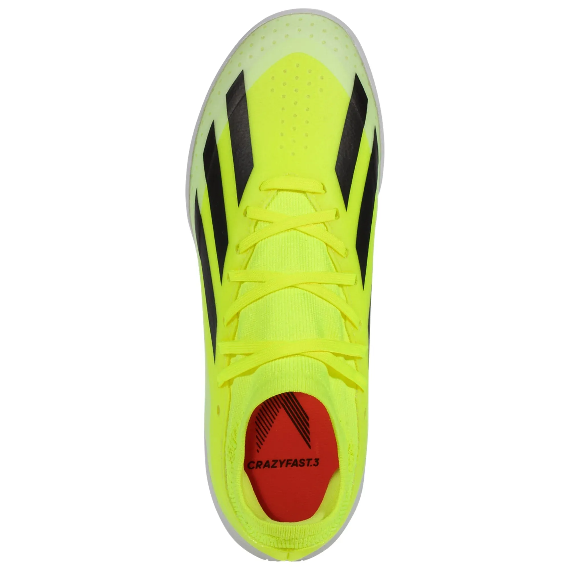 adidas X CrazyFast League IN Indoor Soccer Shoe - Solar Yellow/Core Black/White