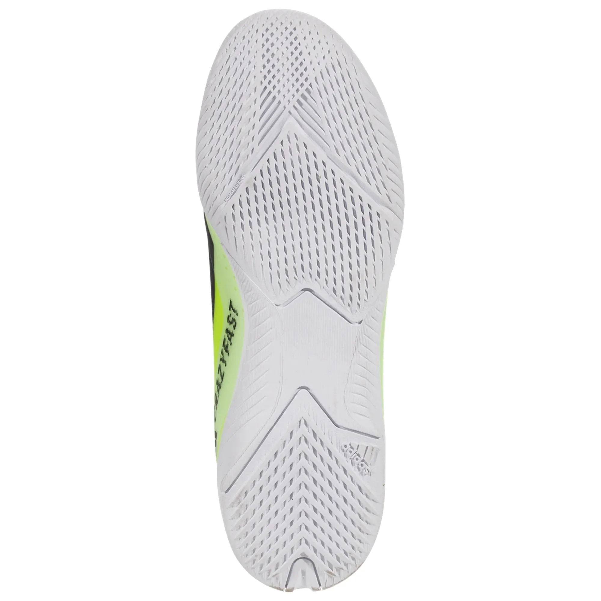 adidas X CrazyFast League IN Indoor Soccer Shoe - Solar Yellow/Core Black/White