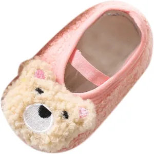 Air for Toddler Boys Boys and Girls Cartoon Character Pattern Warm Toddler Shoes Indoor Floor Socks Non Slip Fashion Toddler Shoes Breathable Cartoon Warm Toddler Shoes Shoe Light