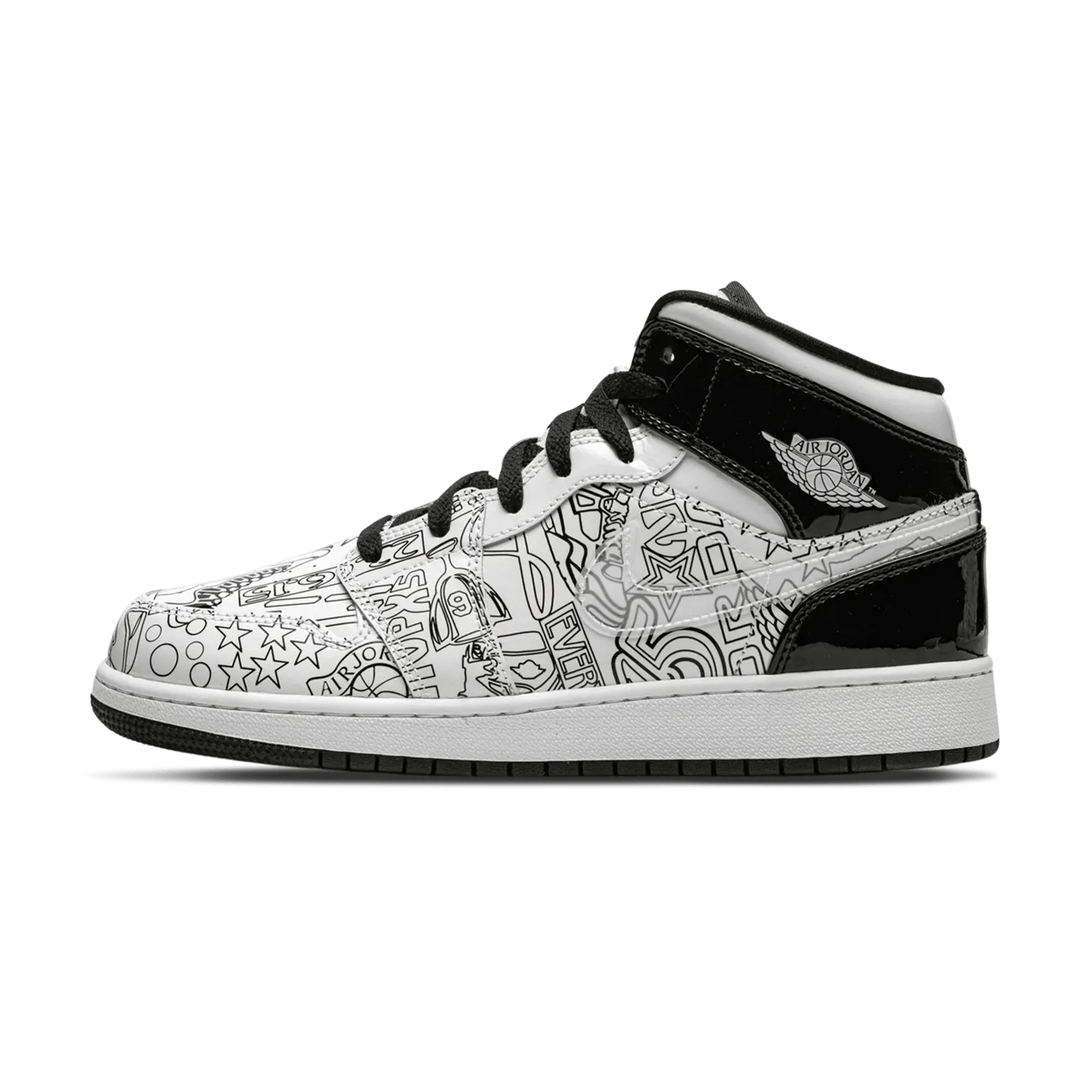 Air Jordan 1 Mid SE GS 'DIY'