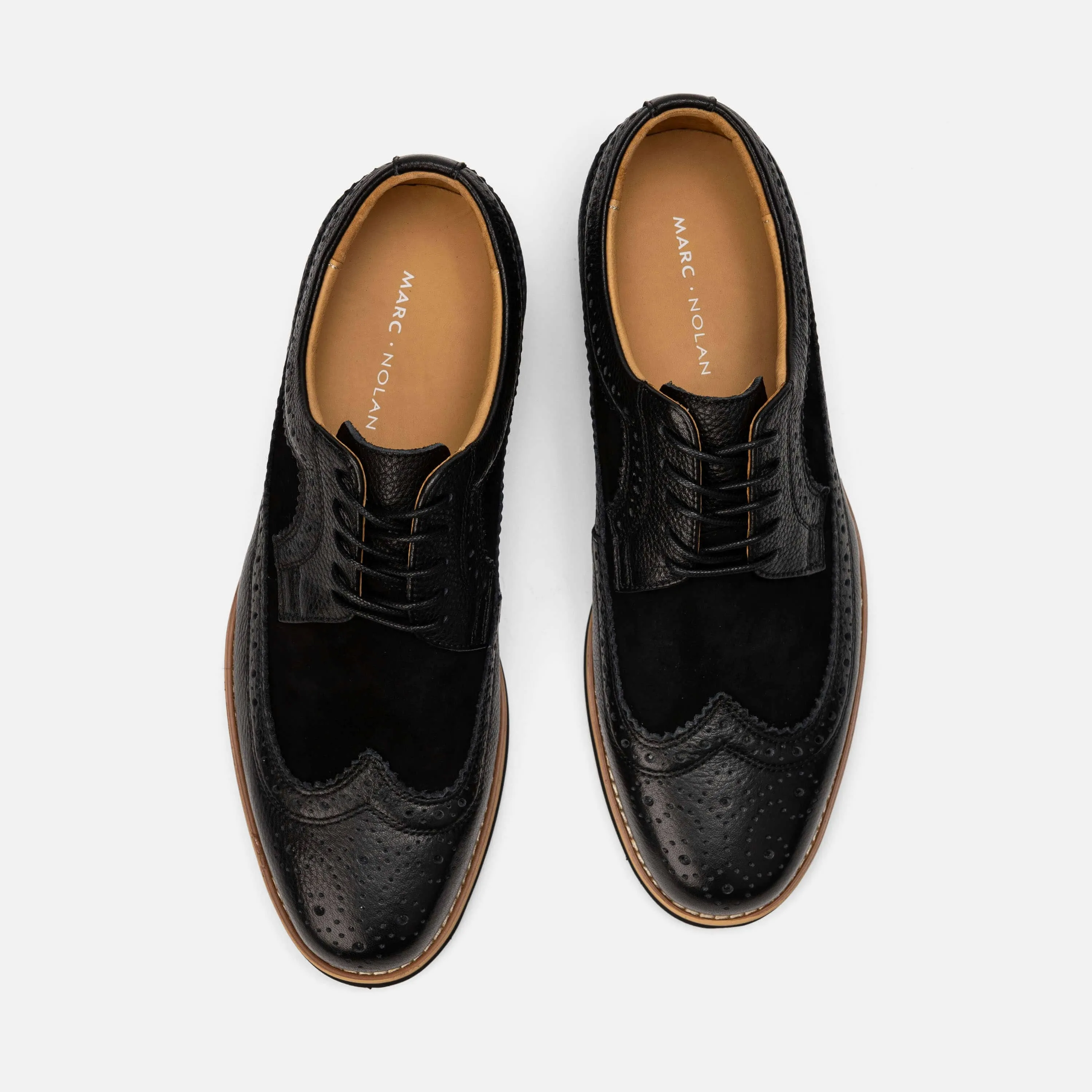 Alexander Vanta Black Leather Longwing Sneakers