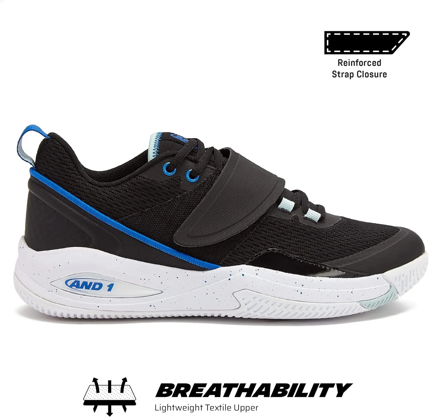 AND1 Gamma 3.0 SS Mens Basketball Shoes, Indoor or Outdoor, Street or Court, Red, Orange and Black, Sizes 8 to 13