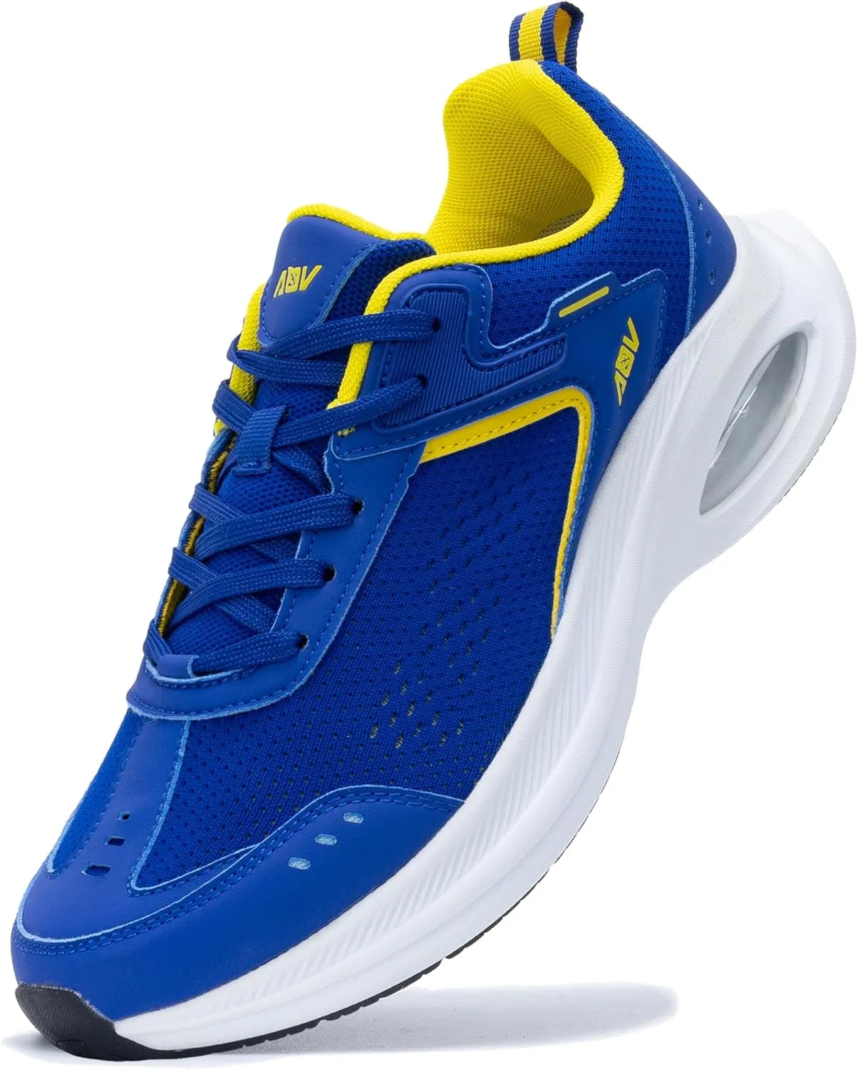 AOV Mens Walking Shoes with Arch Support Air Athletic Running Shoes Plantar Fasciitis Tennis Sneakers