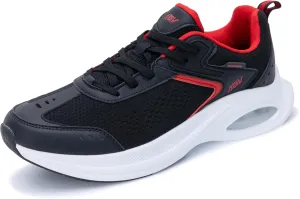 AOV Mens Walking Shoes with Arch Support Air Athletic Running Shoes Plantar Fasciitis Tennis Sneakers