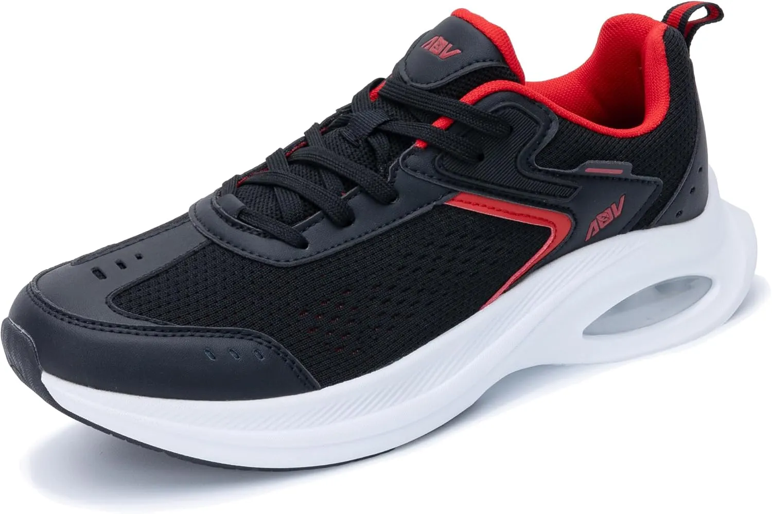 AOV Mens Walking Shoes with Arch Support Air Athletic Running Shoes Plantar Fasciitis Tennis Sneakers