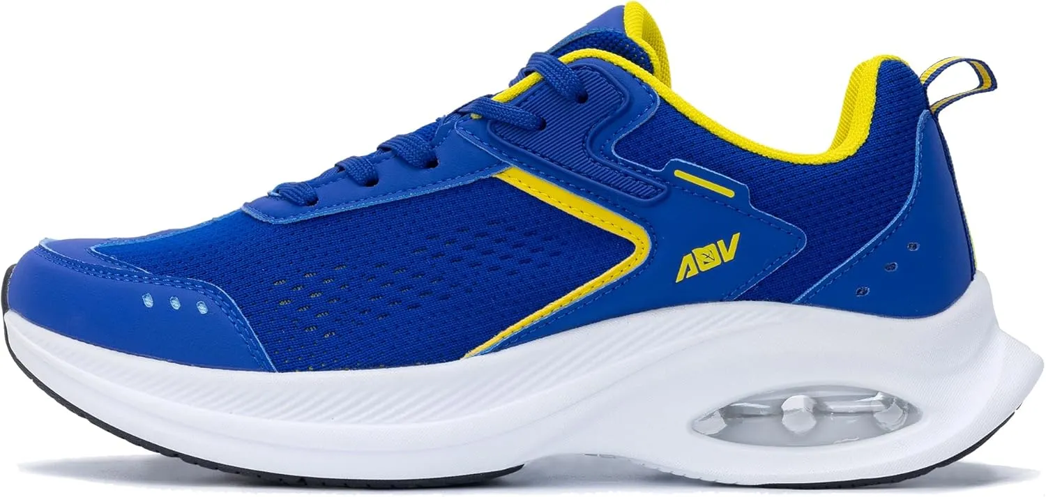 AOV Mens Walking Shoes with Arch Support Air Athletic Running Shoes Plantar Fasciitis Tennis Sneakers