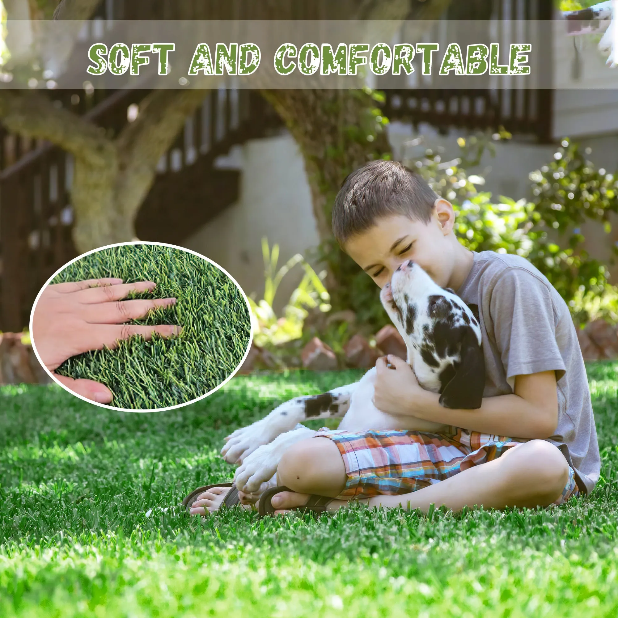 Artificial Grass Turf Rugs and Rolls