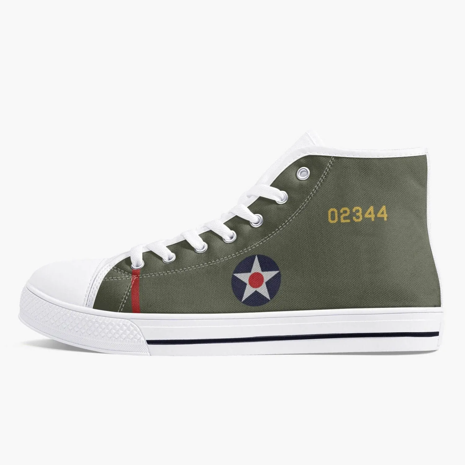 B-25 "Doolittle Raiders" High Top Canvas Shoes