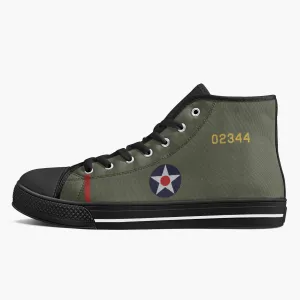 B-25 "Doolittle Raiders" High Top Canvas Shoes