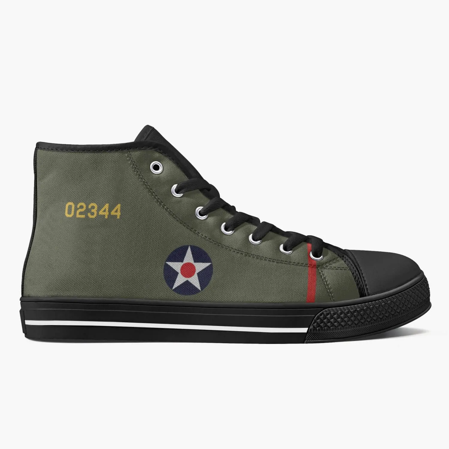 B-25 "Doolittle Raiders" High Top Canvas Shoes