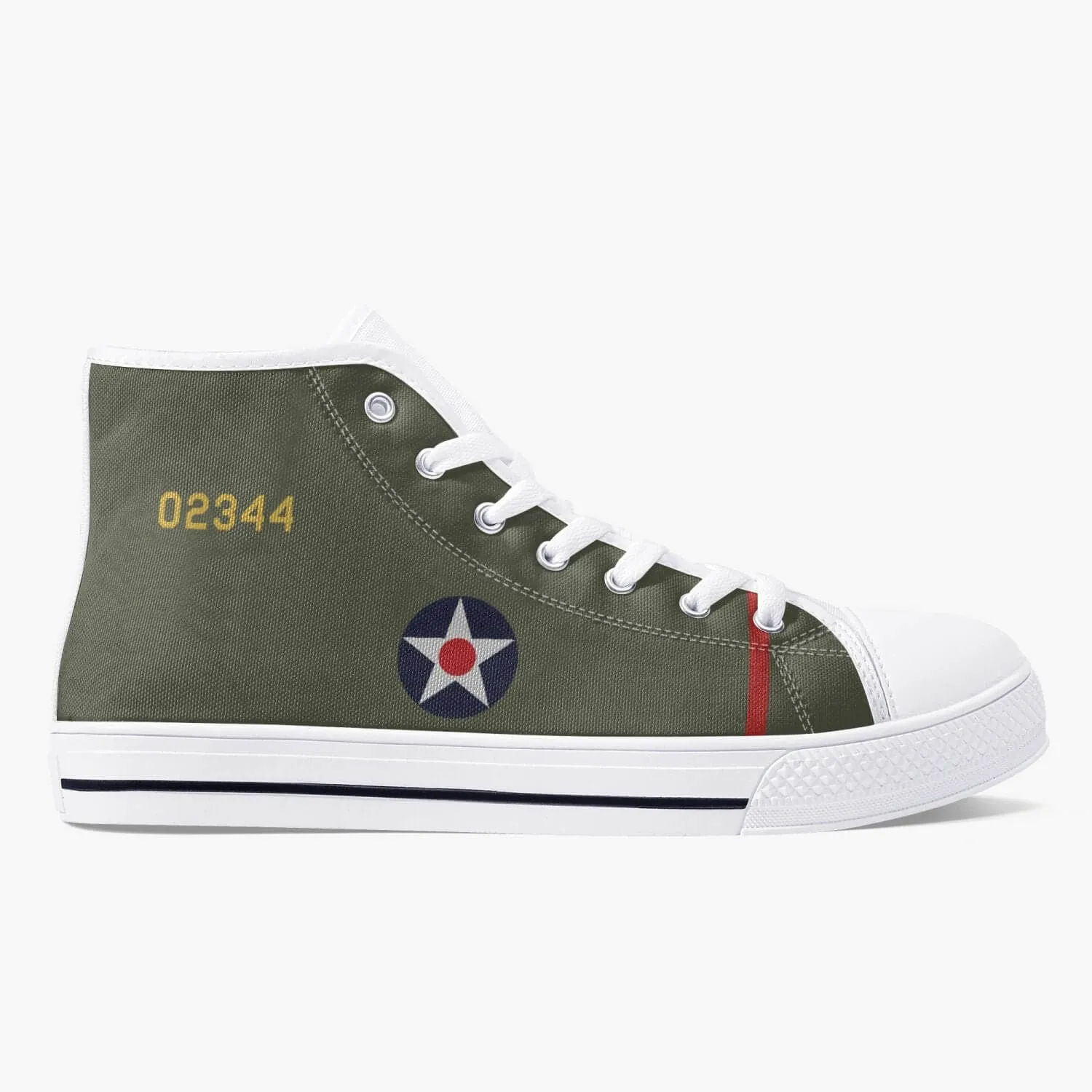 B-25 "Doolittle Raiders" High Top Canvas Shoes