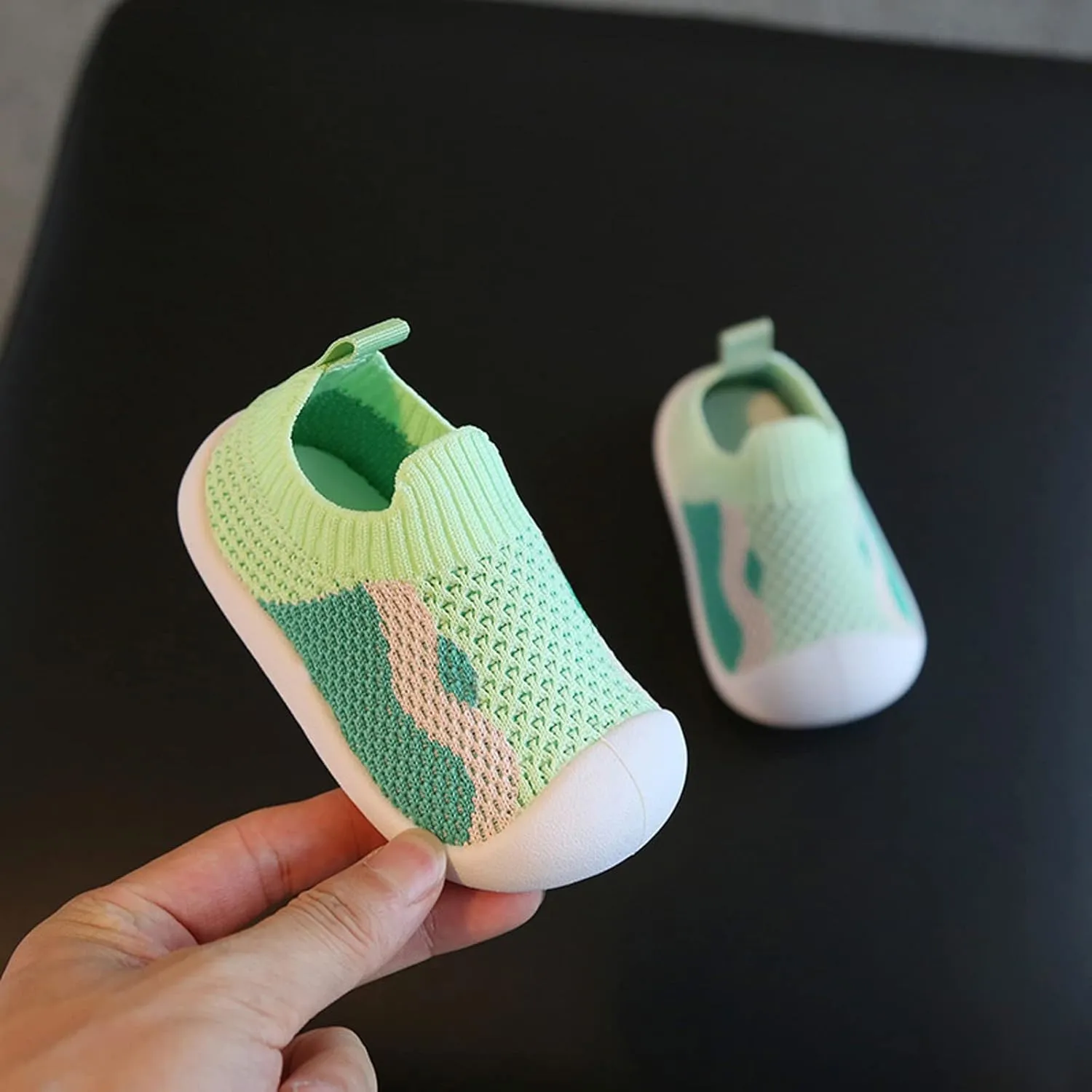Baby Girl Shoes Girls Boys Kids Leisure Shoes Mesh Soft Bottom Breathable Slip On Sport Shoes Socks Youth Shoes