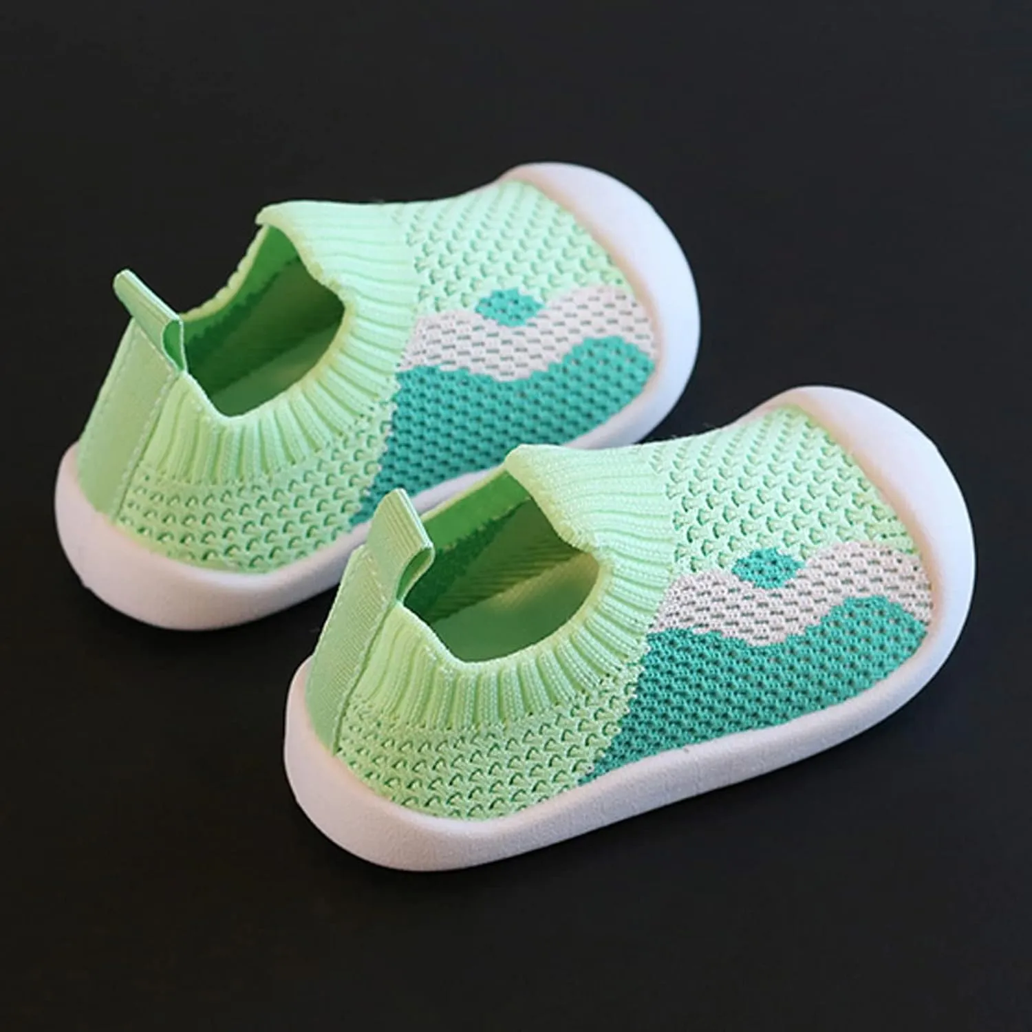 Baby Girl Shoes Girls Boys Kids Leisure Shoes Mesh Soft Bottom Breathable Slip On Sport Shoes Socks Youth Shoes