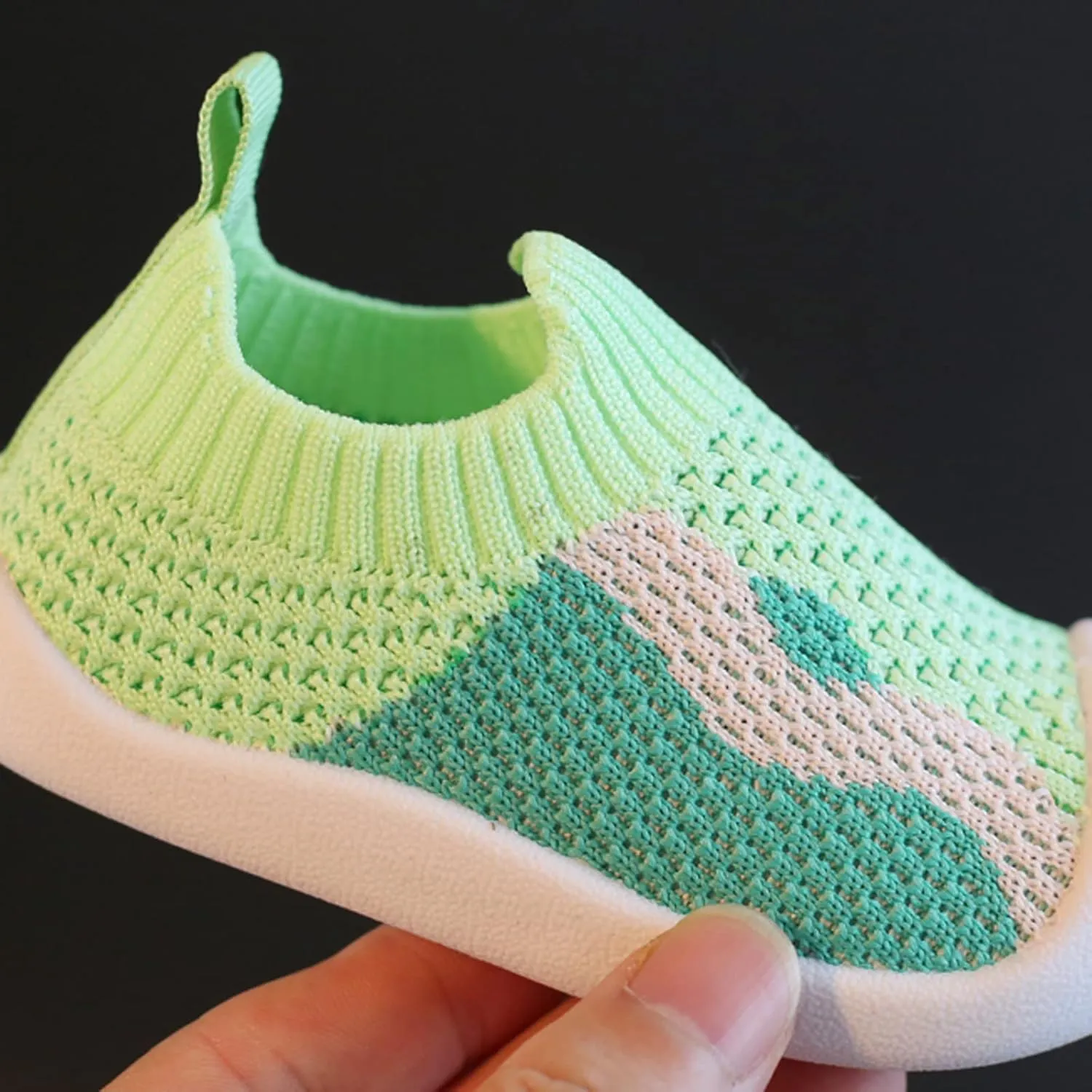 Baby Girl Shoes Girls Boys Kids Leisure Shoes Mesh Soft Bottom Breathable Slip On Sport Shoes Socks Youth Shoes