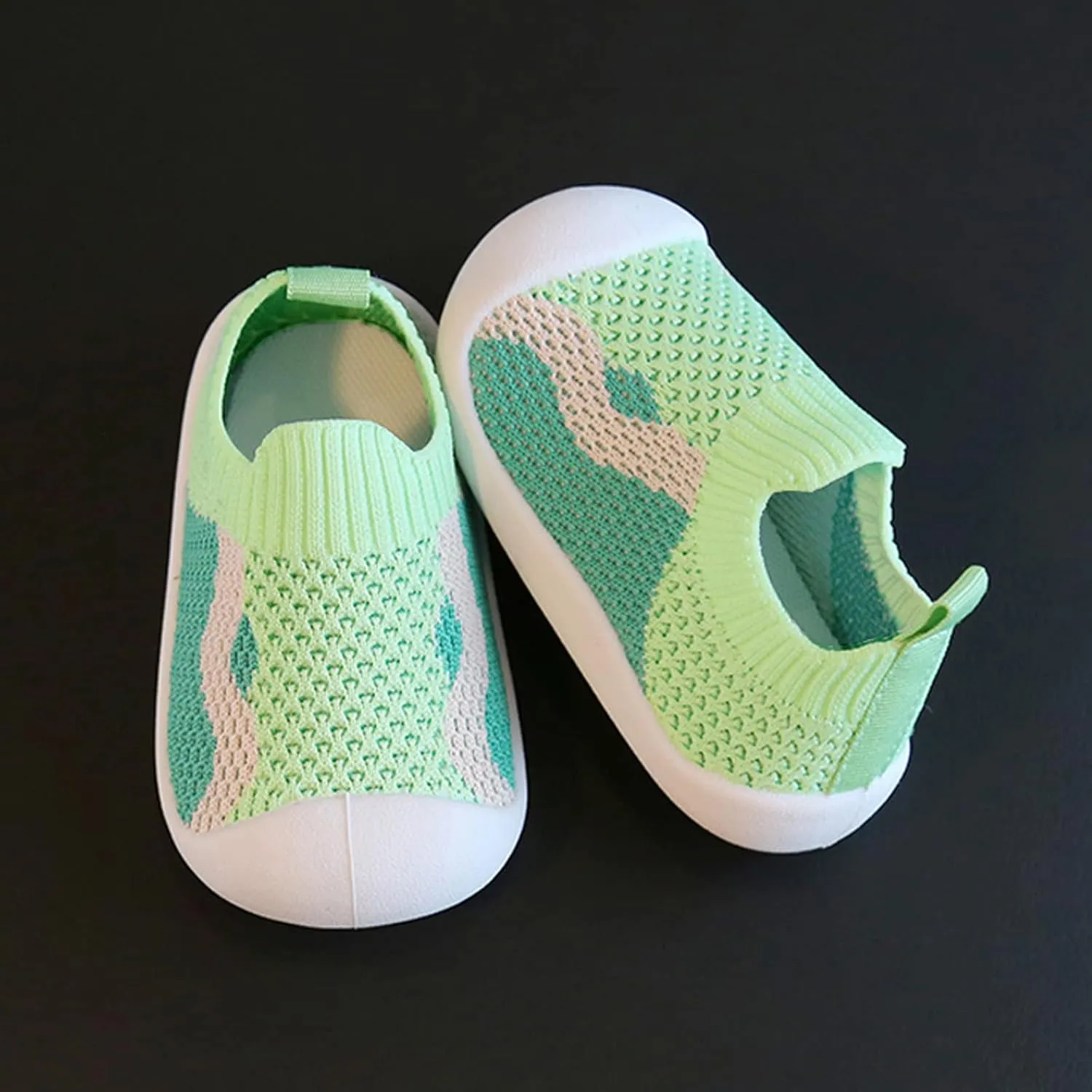 Baby Girl Shoes Girls Boys Kids Leisure Shoes Mesh Soft Bottom Breathable Slip On Sport Shoes Socks Youth Shoes