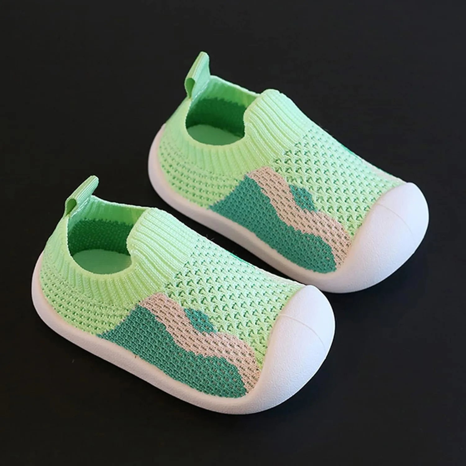 Baby Girl Shoes Girls Boys Kids Leisure Shoes Mesh Soft Bottom Breathable Slip On Sport Shoes Socks Youth Shoes