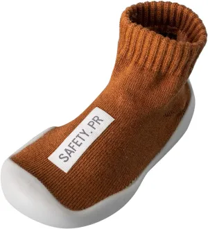 Baby Trainers, Baby Boy Girl Cartoon Warm Floor Socks Rubber Sole Shoes Anti-Slip First Walker