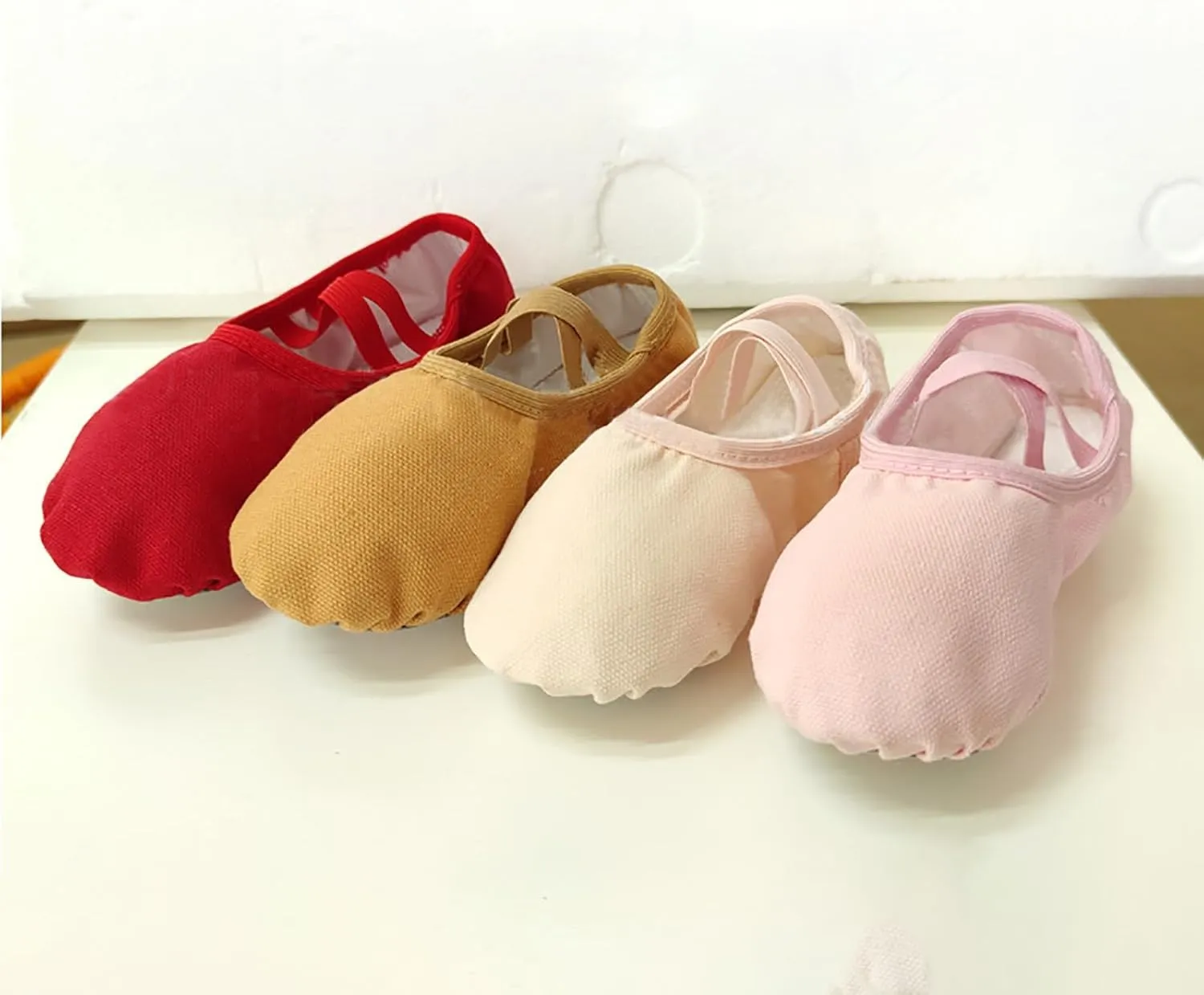 Ballet Shoes for Girls Toddler Ballet Slippers Soft Leather Shoes Toddler Little Kid Boys Girls Dance Shoes