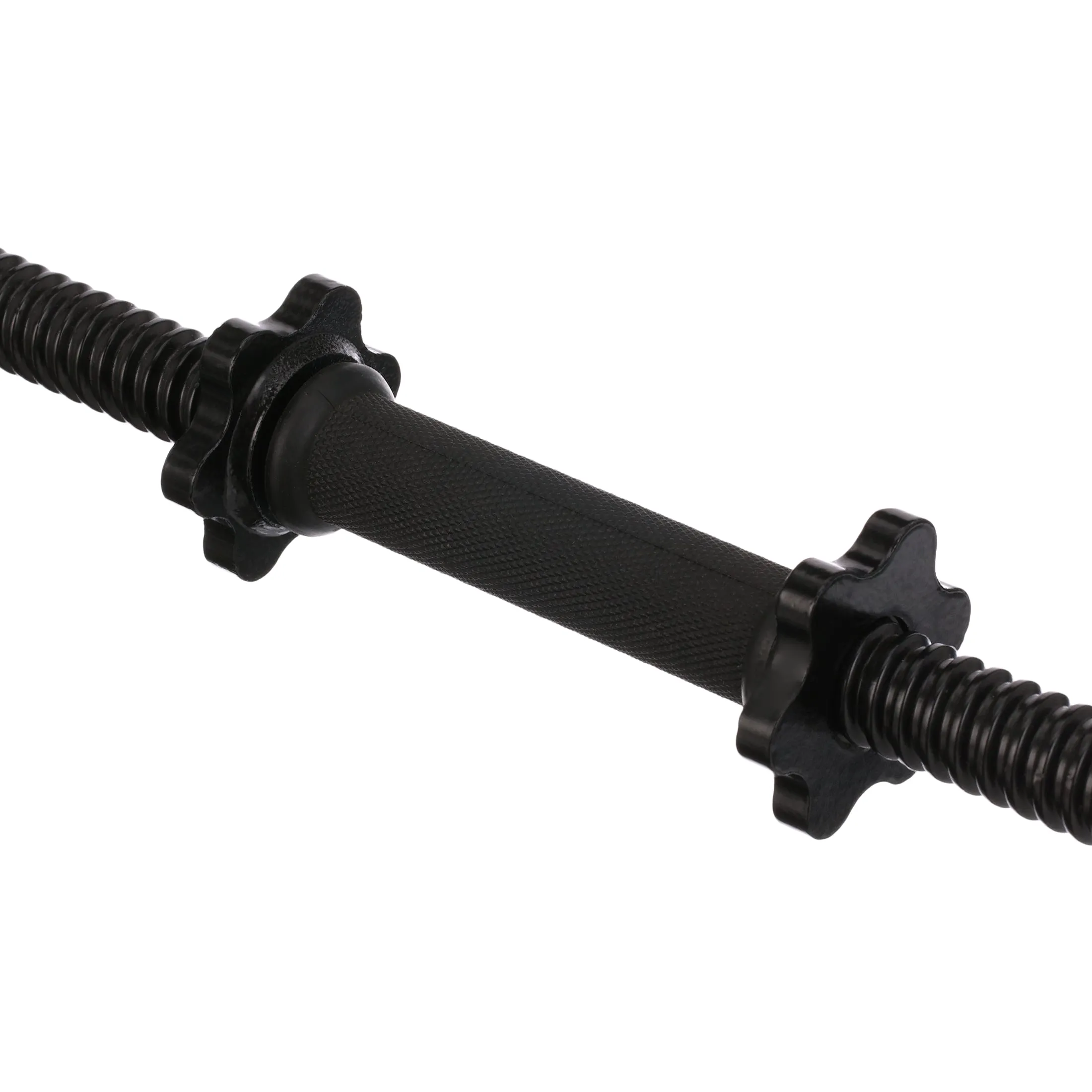 Barbell Standard 14" Dumbbell Handle with Spinlock Collars