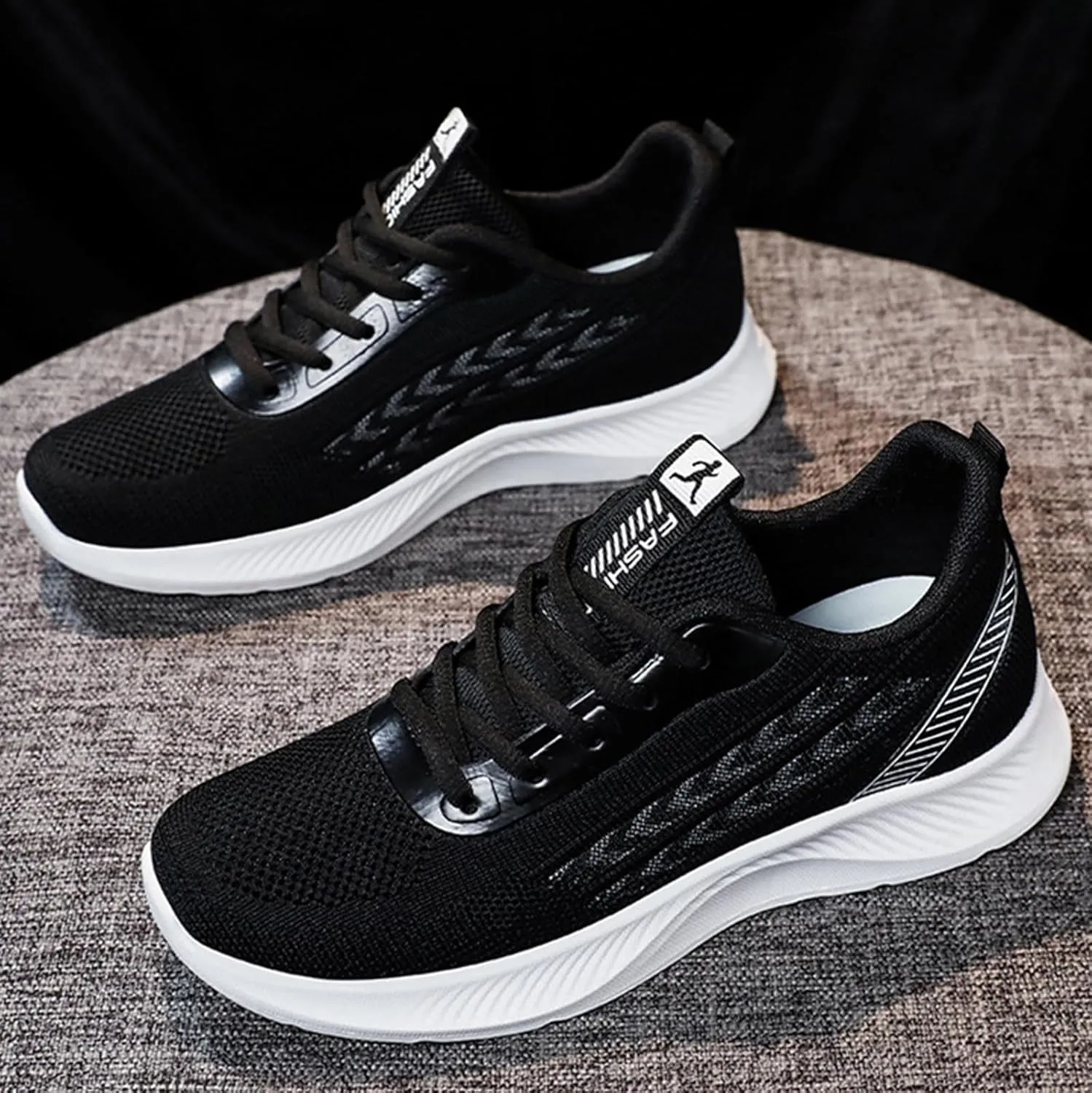 Basketball Shoes for WomenSneakers for Men Women's Loafers & Slip-Ons Round Toe Flat Heel Christmas Shoes for Women Comfort Cute Casual Slip On Lightweight