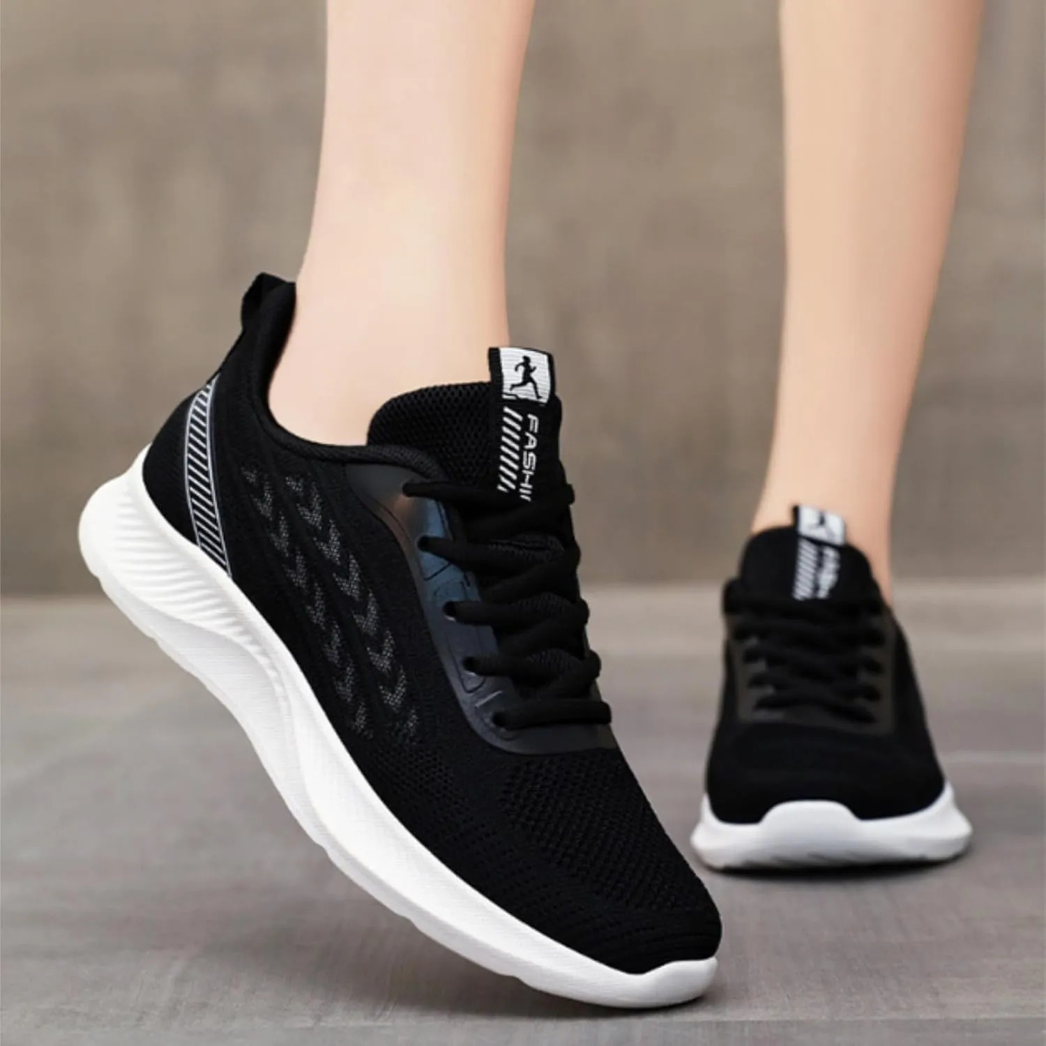 Basketball Shoes for WomenSneakers for Men Women's Loafers & Slip-Ons Round Toe Flat Heel Christmas Shoes for Women Comfort Cute Casual Slip On Lightweight