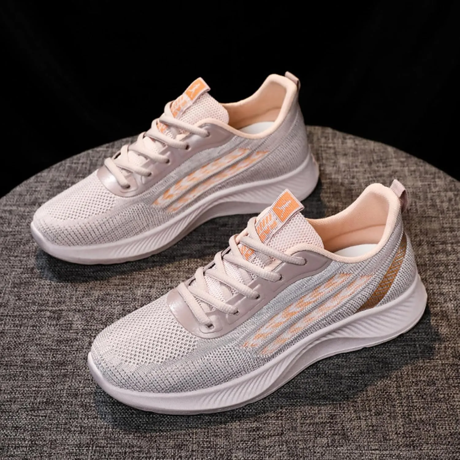 Basketball Shoes for WomenSneakers for Men Women's Loafers & Slip-Ons Round Toe Flat Heel Christmas Shoes for Women Comfort Cute Casual Slip On Lightweight