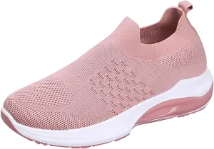 Basketball Shoes for WomenSneakers for Men Women's Loafers & Slip-Ons Round Toe Flat Heel Christmas Shoes for Women Comfort Cute Casual Slip On Lightweight