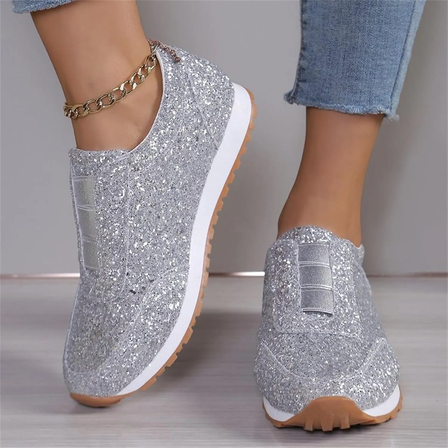 Basketball Shoes for WomenWomens Walking Sneakers Wide Width Black Loafers Women Wide with Fashion Closed Head Christmas Canvas Shoes Comfortable & Lightweight