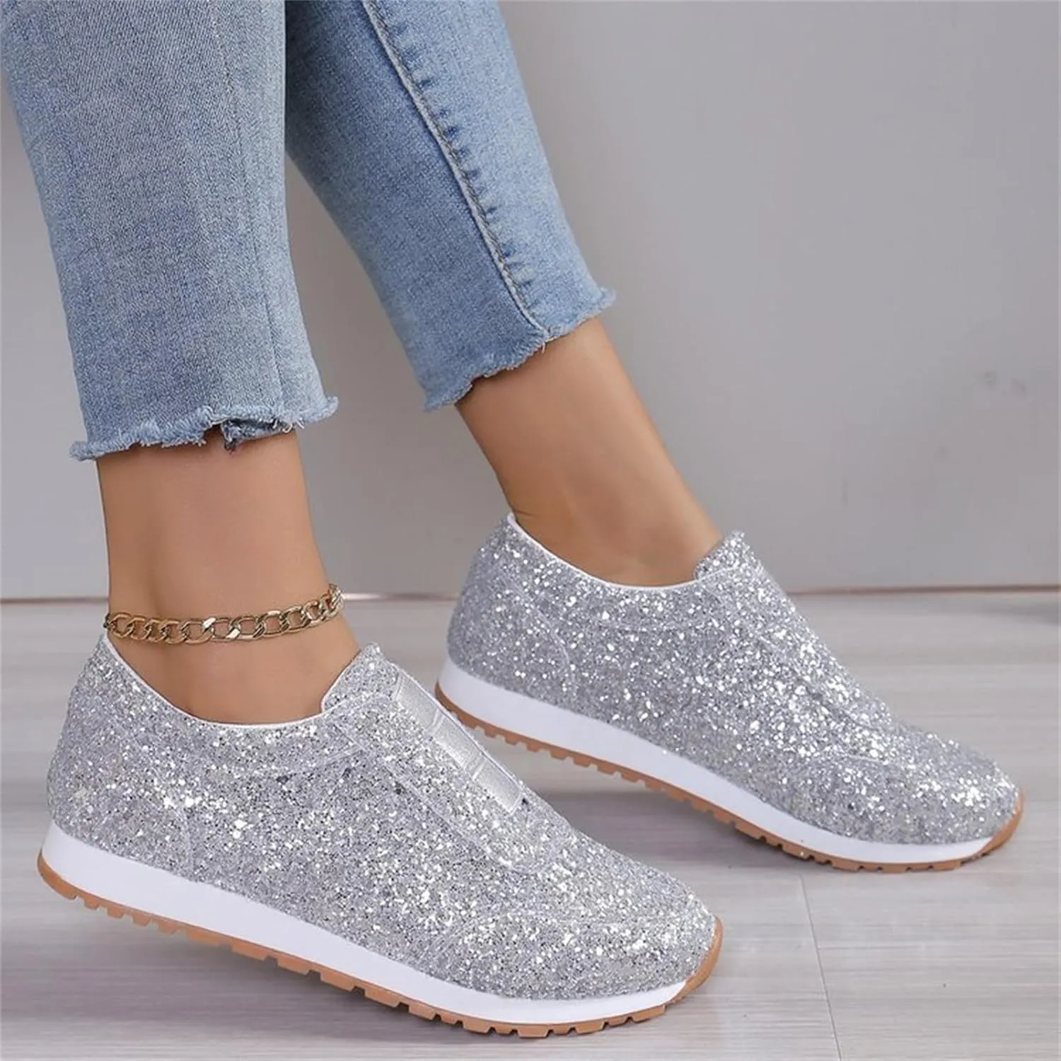 Basketball Shoes for WomenWomens Walking Sneakers Wide Width Black Loafers Women Wide with Fashion Closed Head Christmas Canvas Shoes Comfortable & Lightweight