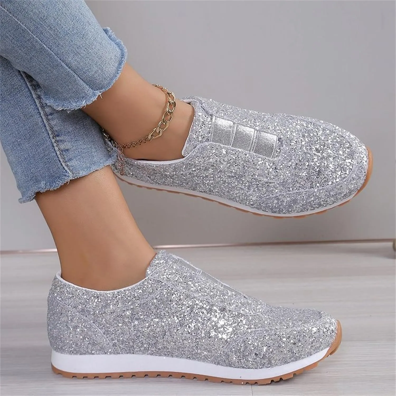 Basketball Shoes for WomenWomens Walking Sneakers Wide Width Black Loafers Women Wide with Fashion Closed Head Christmas Canvas Shoes Comfortable & Lightweight