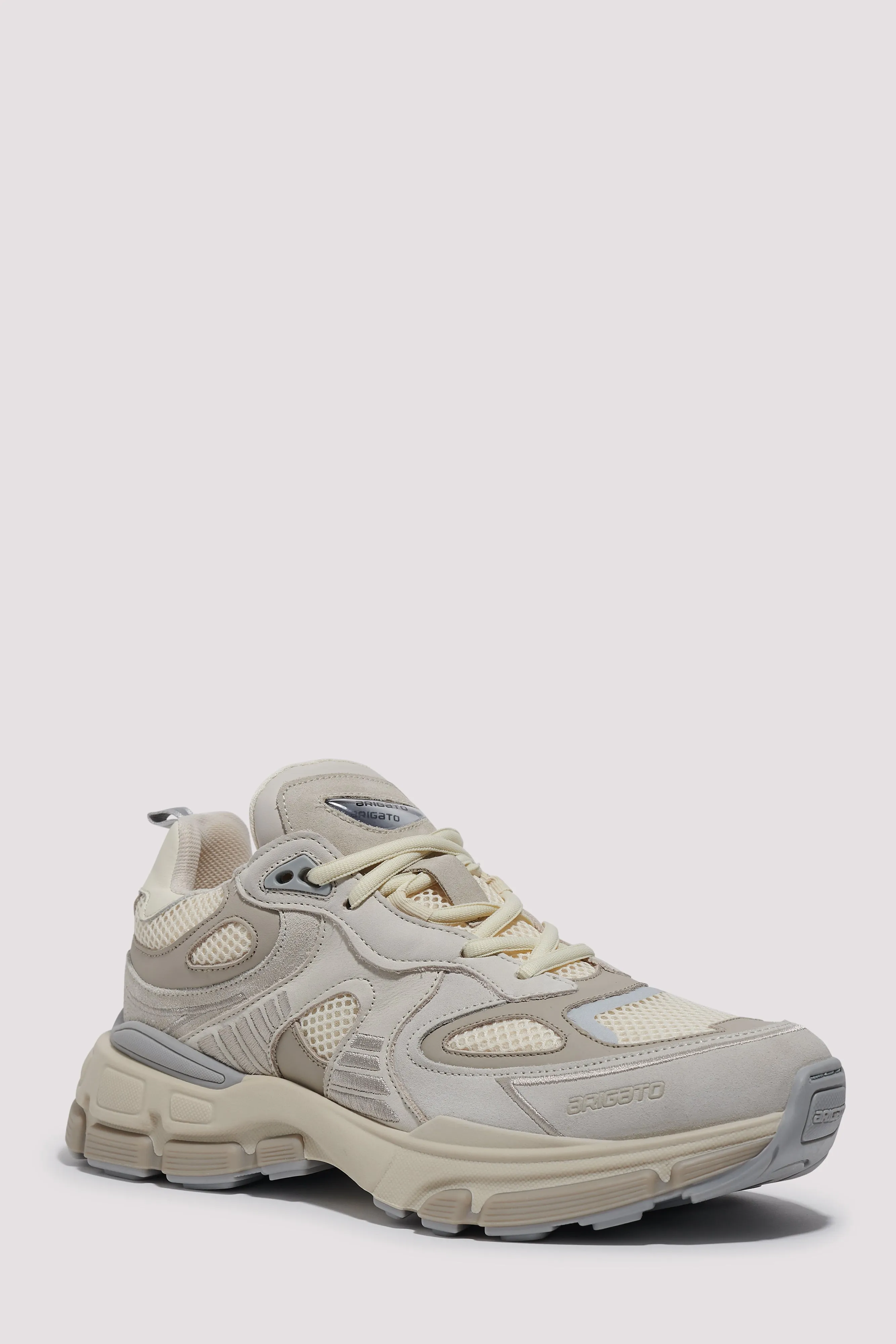 Beige and Grey Ghost Trainers