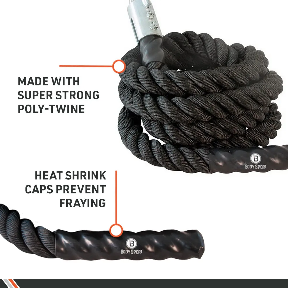 Body Sport&reg; Training Ropes for Resistance Training