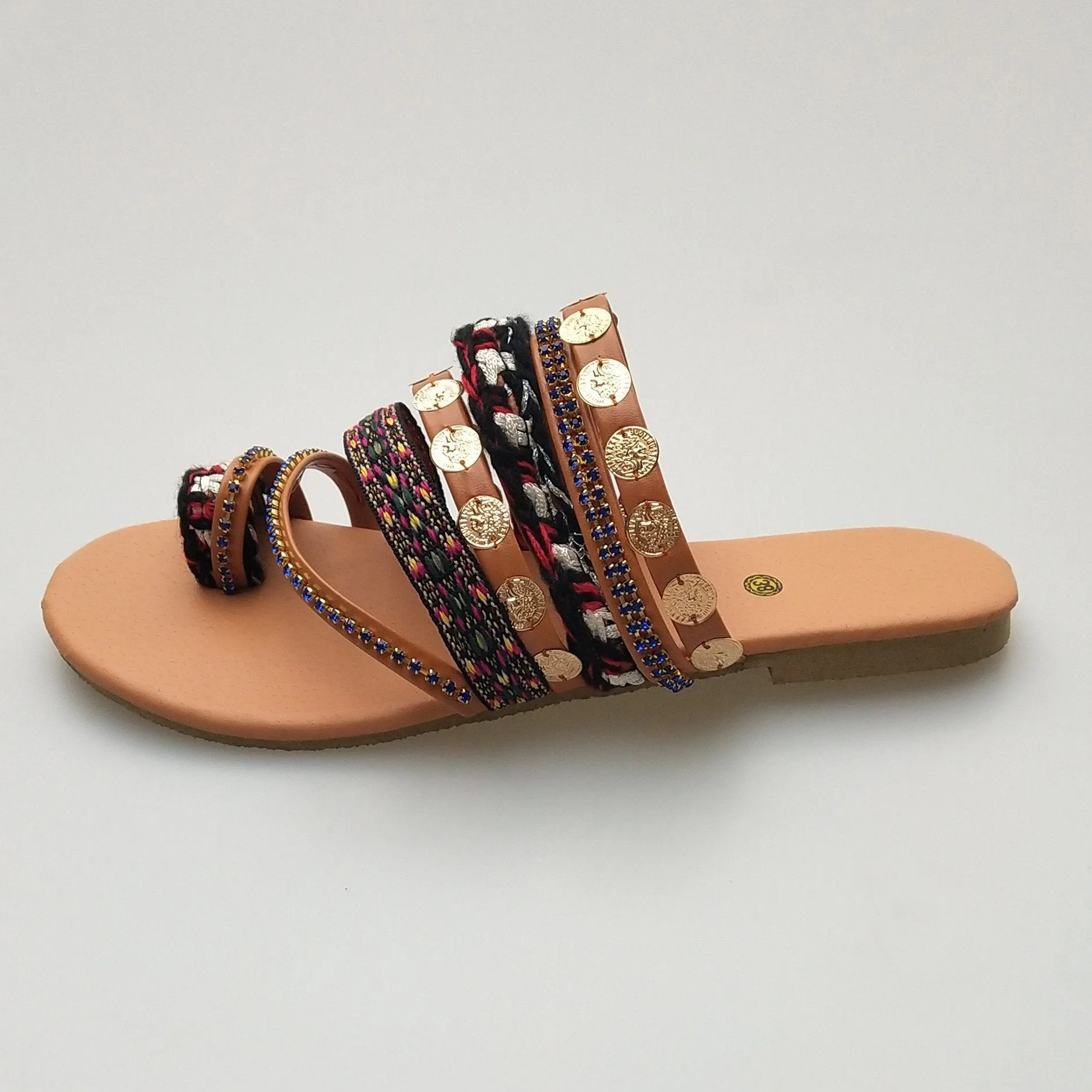 Bohemia Beach Handmade Flat Heel Sandals