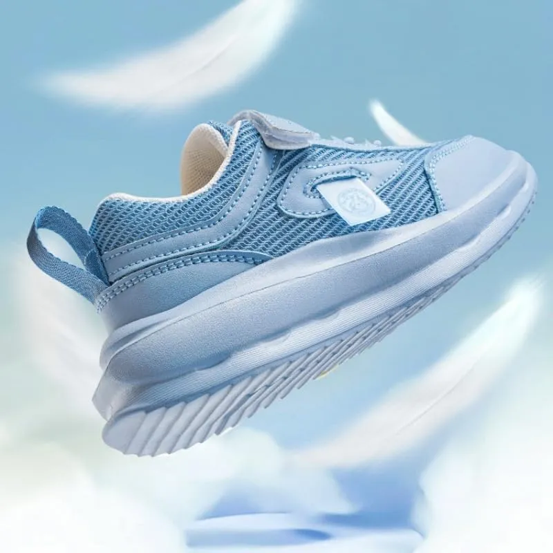 Boys Fashion Sneakers Knit Girls Running Shoes Breathable Kids Walking Shoe Mesh