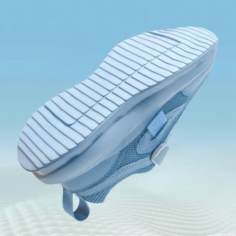 Boys Fashion Sneakers Knit Girls Running Shoes Breathable Kids Walking Shoe Mesh